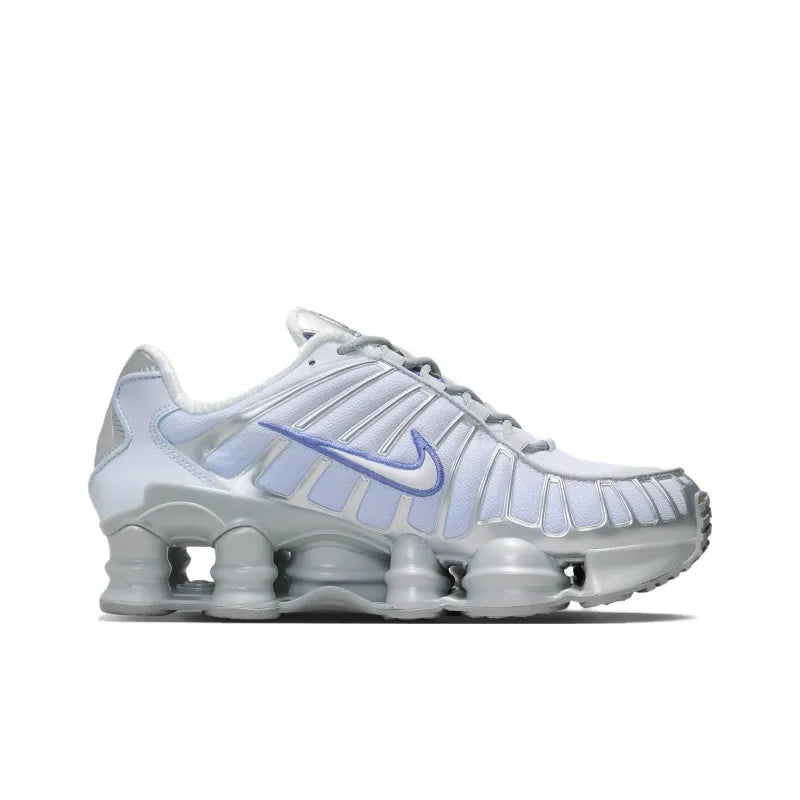 Tênis Nike Shox TL Metallic Platinum Blue