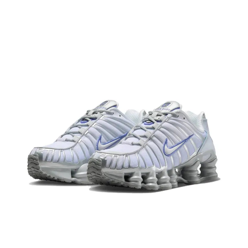 Tênis Nike Shox TL Metallic Platinum Blue