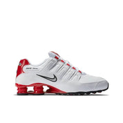 Tênis Nike Shox NZ White University Red